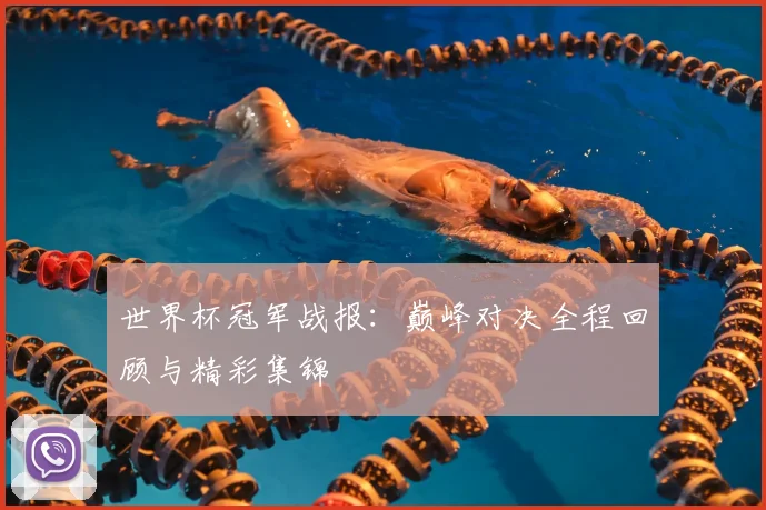 世界杯冠军战报：巅峰对决全程回顾与精彩集锦